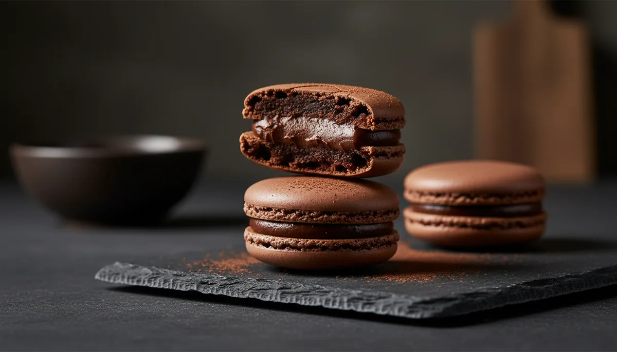 Recette macaron facile au chocolat : coques croustillantes et ganache onctueuse en 6 étapes